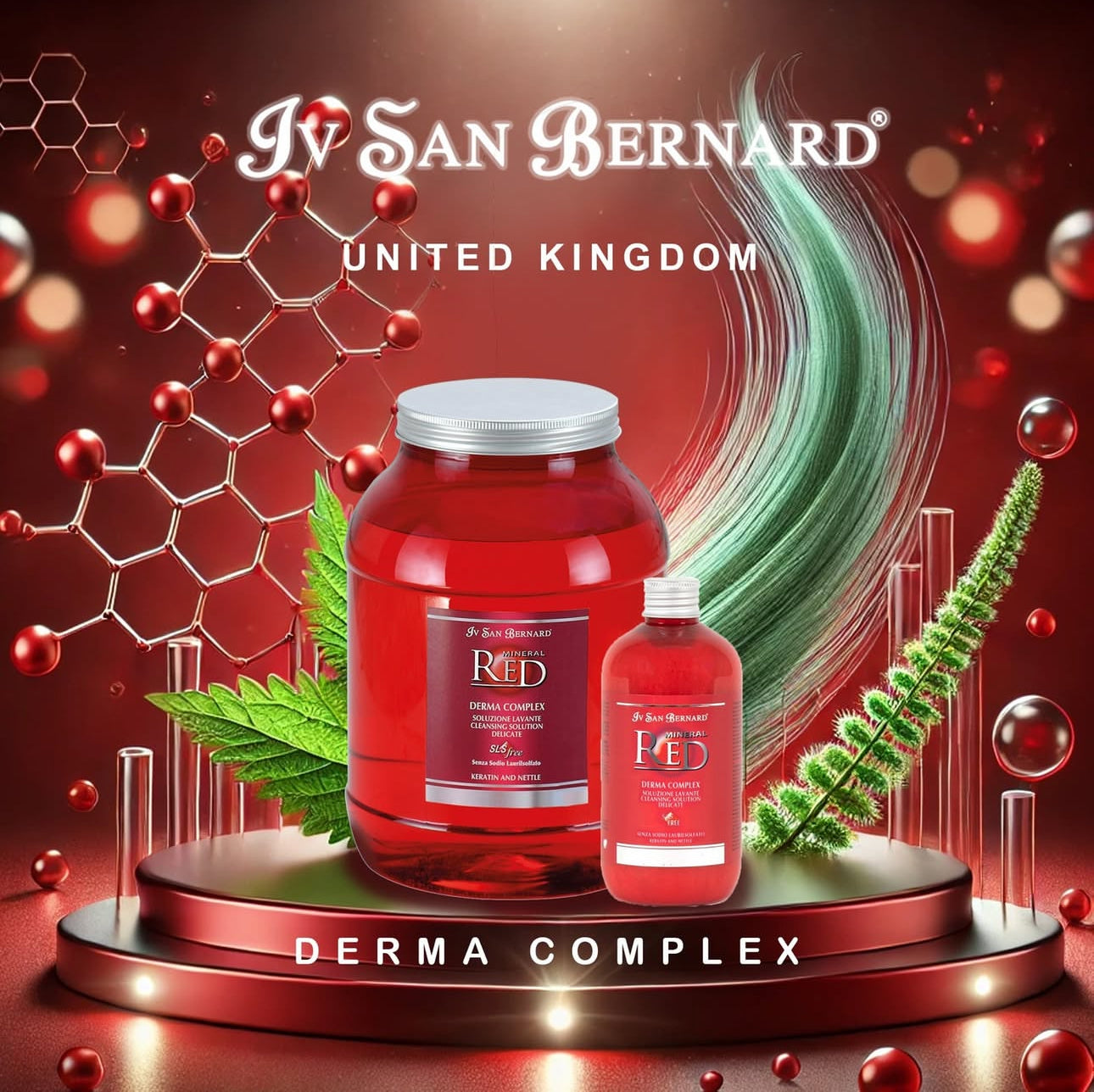 MINERAL RED DERMA COMPLEX SHAMPOO