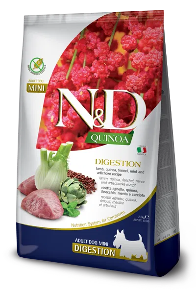 Farmina Dog N&D Quinoa Digestion Adult[法米娜N&D藜麦系列消化保健羊肉配方-成犬粮] image 0