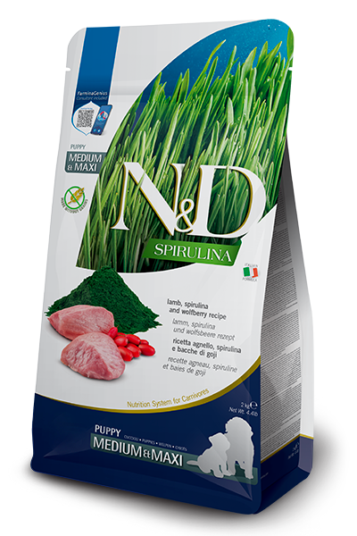 Farmina Dog N&D Spirulina Lamb Puppy[法米娜N&D螺旋藻系列羊肉配方-幼犬粮] image 1