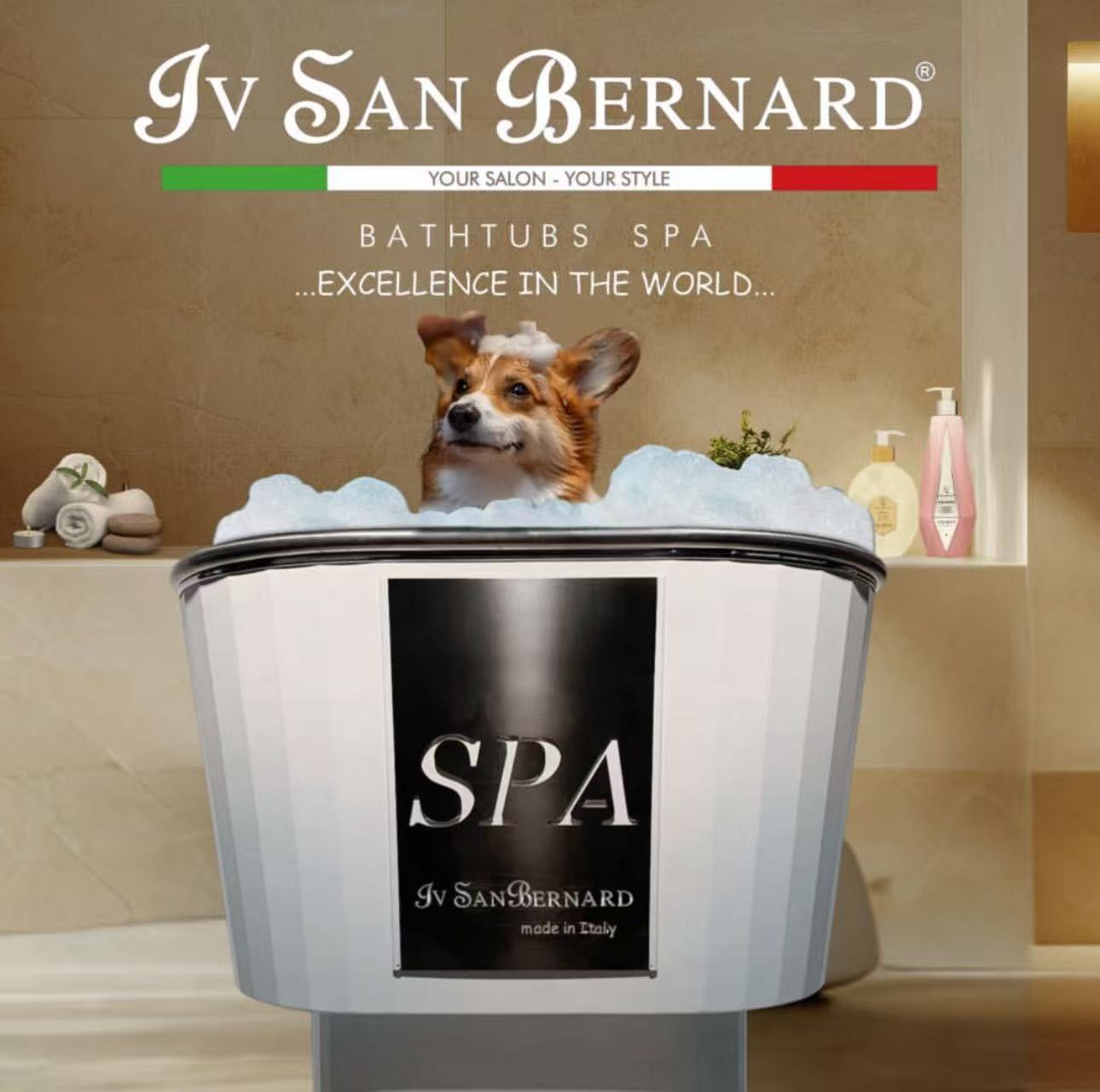 SPA BATHTUB  - COLOURED