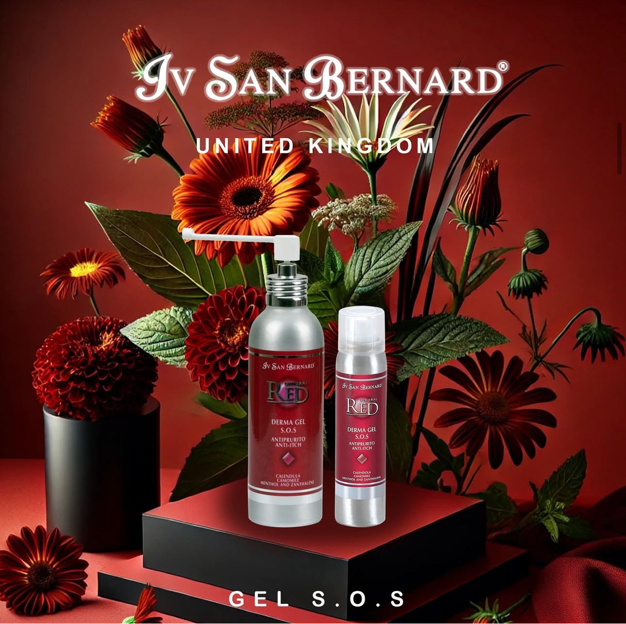 MINERAL RED DERMA GEL SOS 150 ml