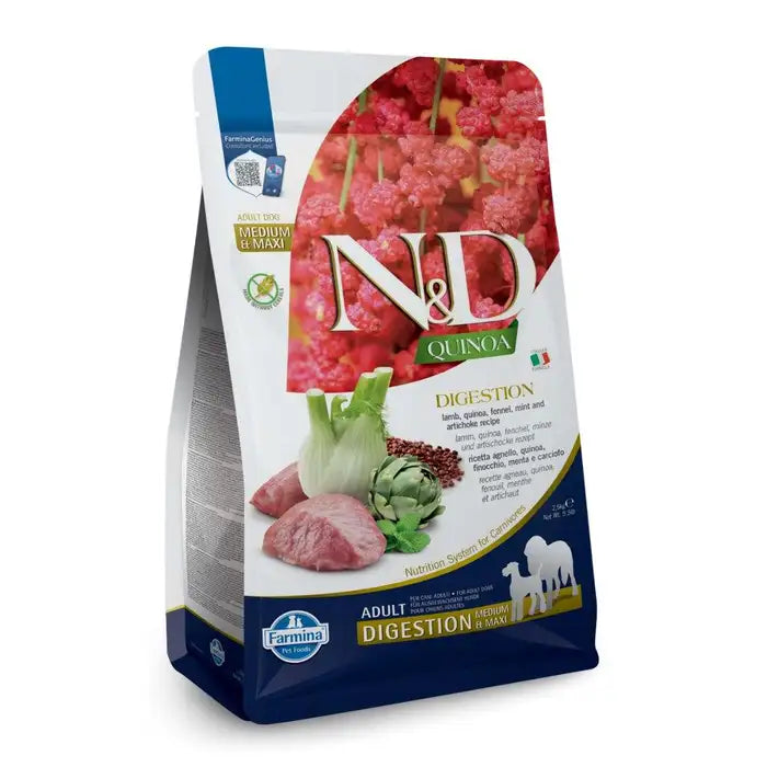 Farmina Dog N&D Quinoa Digestion Adult[法米娜N&D藜麦系列消化保健羊肉配方-成犬粮] image 1