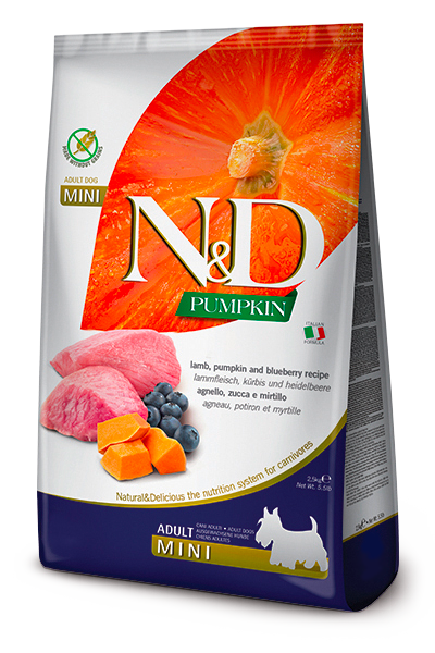 Farmina Dog N&D Pumpkin Lamb & Blueberry Adult[法米娜N&D南瓜无谷系列羊肉蓝莓配方-犬成粮] image 0